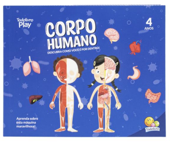 Livro com Quebra Cabeças Corpo Humano (Todolivro) - Image 2