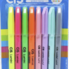 Kit Marca Texto CIS Lumini 8 Cores Neon e Pastel