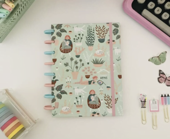 Caderno Inteligente de Disco Home Sweet Office Tam A6 - Image 4