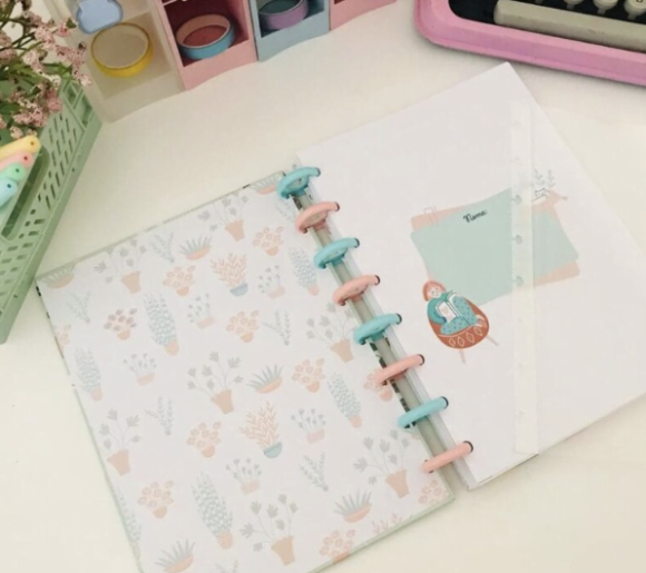 Caderno Inteligente de Disco Home Sweet Office Tam A6 - Image 3